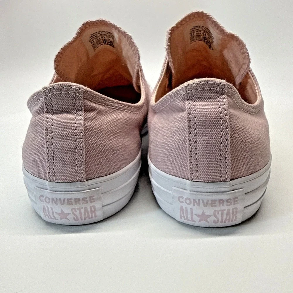 Converse All Star Slip On Casual Sneakers Women 10.5 Men 8.5 Pink - Picture 8 of 13